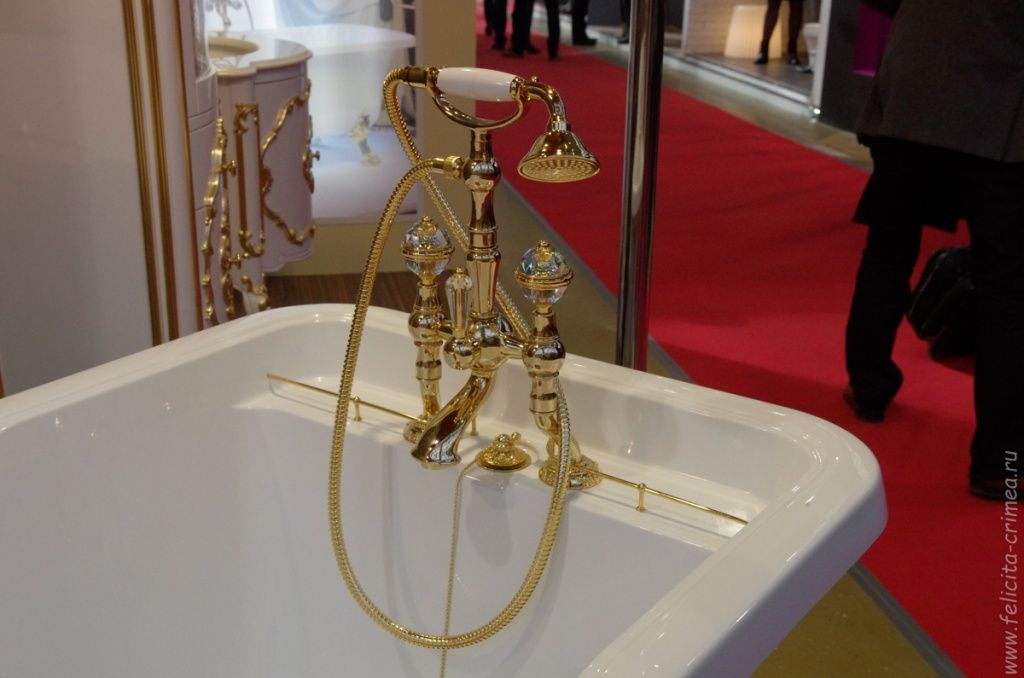 Migliore Мосбилд 2016 Коллекция смесителей Cristalia Swarovski